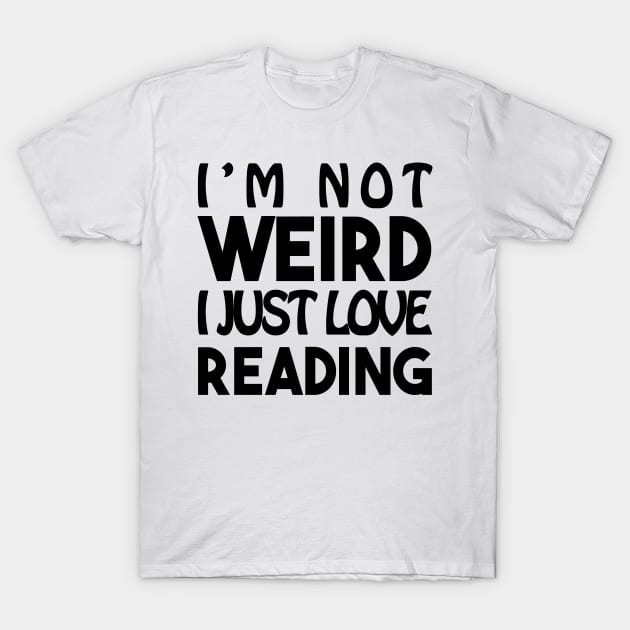 Sentence Weird : Reading T-Shirt by PolygoneMaste